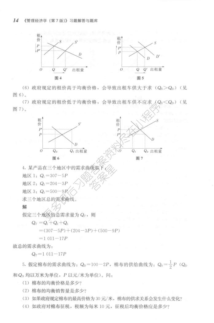 管理经济学（第7版）