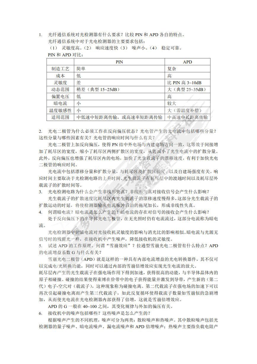 光纤通信系统 第3版