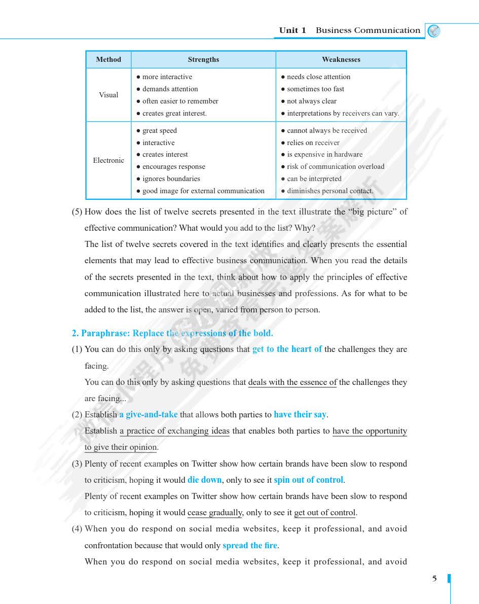 综合商务英语（第4册）