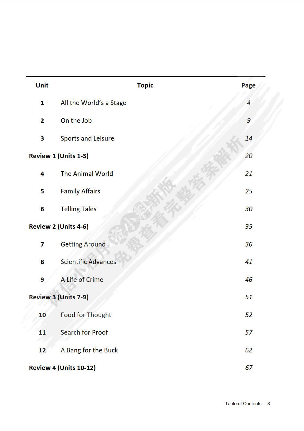 大学英语泛读教程1（第三版）