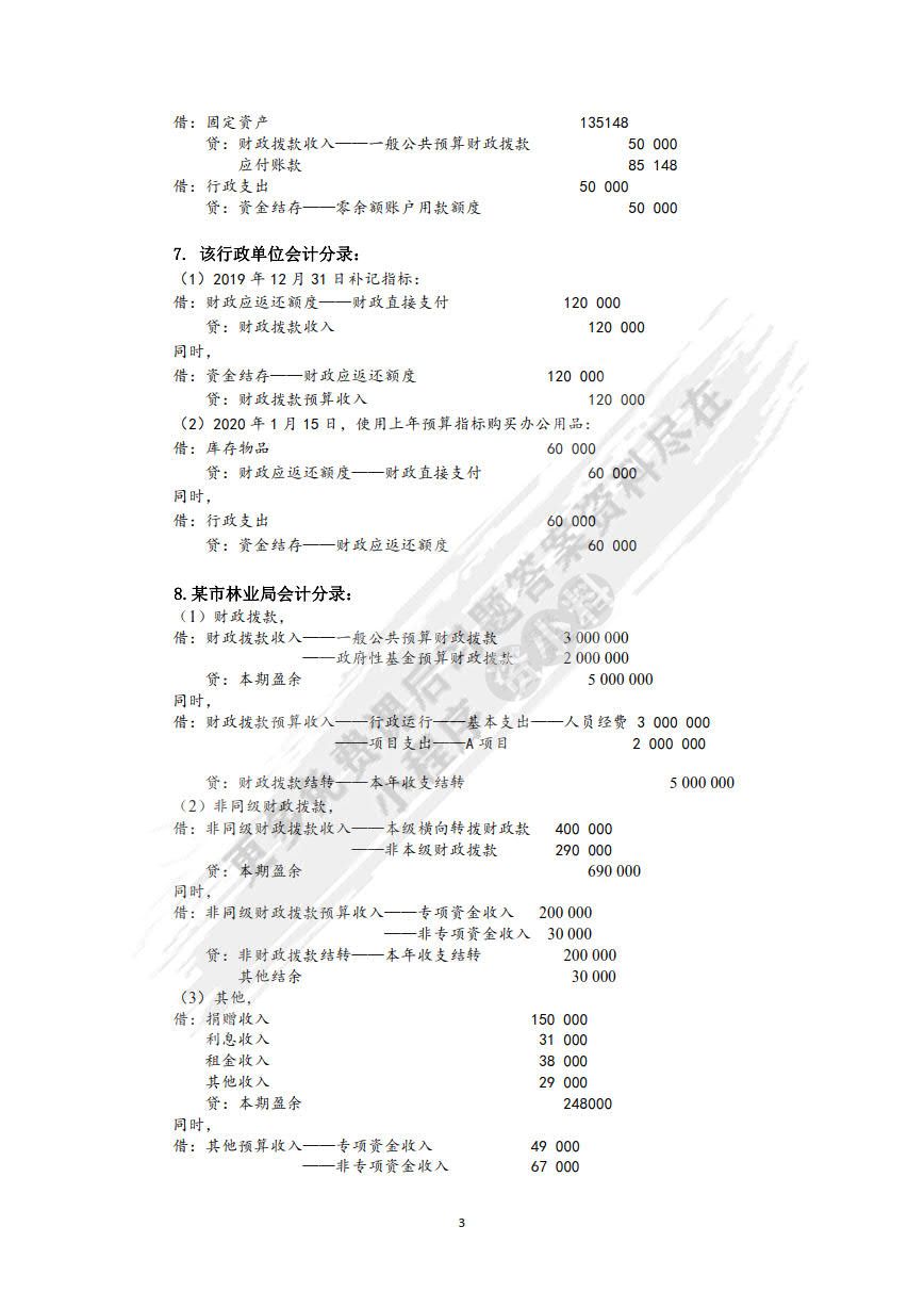 政府与非营利组织会计第3版