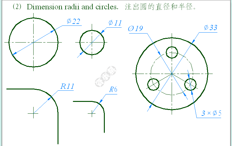工程制图习题集（英汉双语对照）第3版