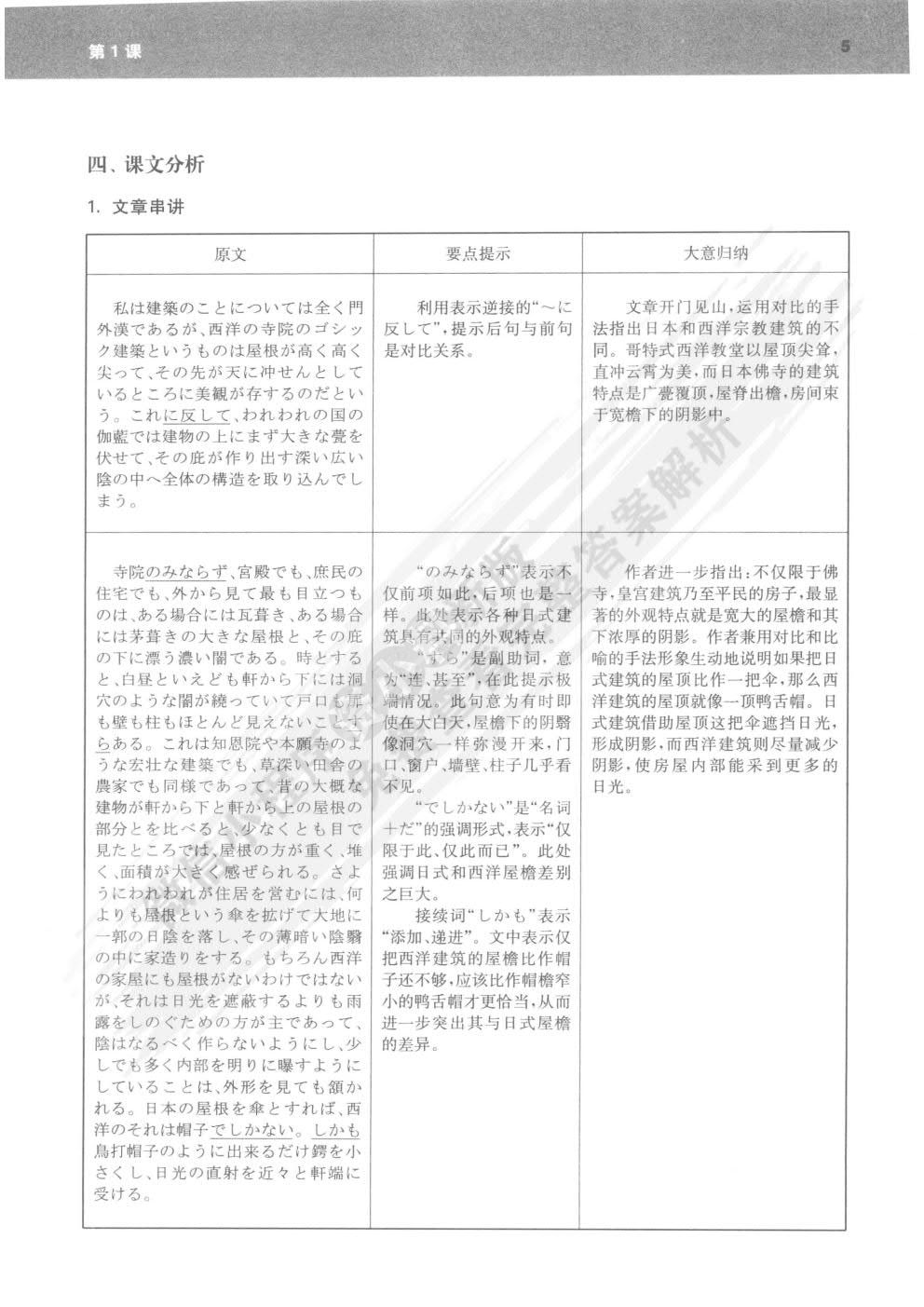 新编日语泛读教程 学生用书（第三册）