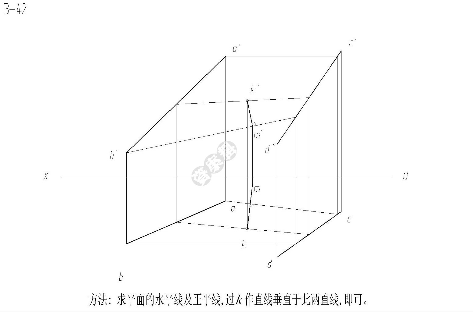 画法几何及机械制图习题集第七版