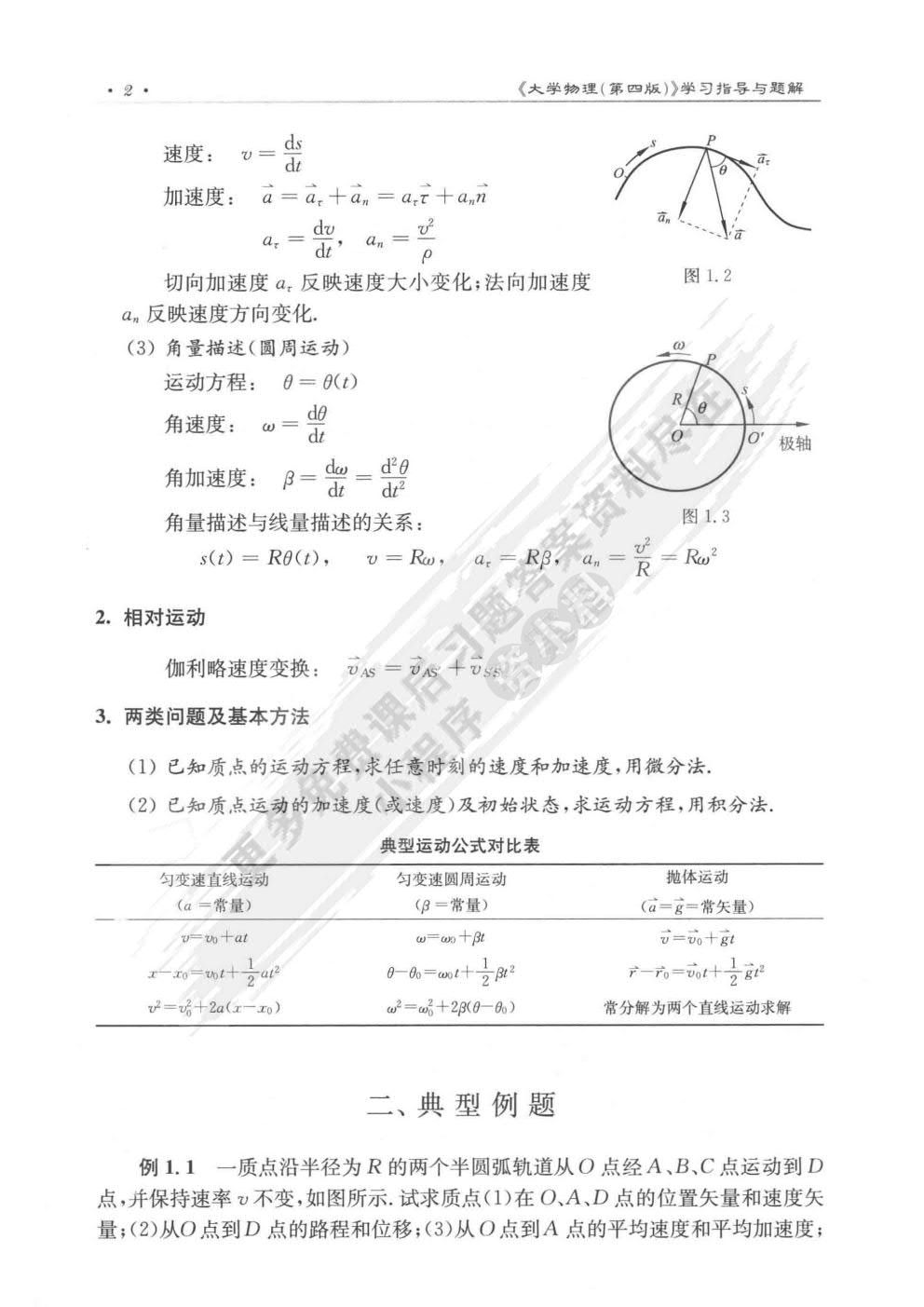 大学物理（第四版）（上册）
