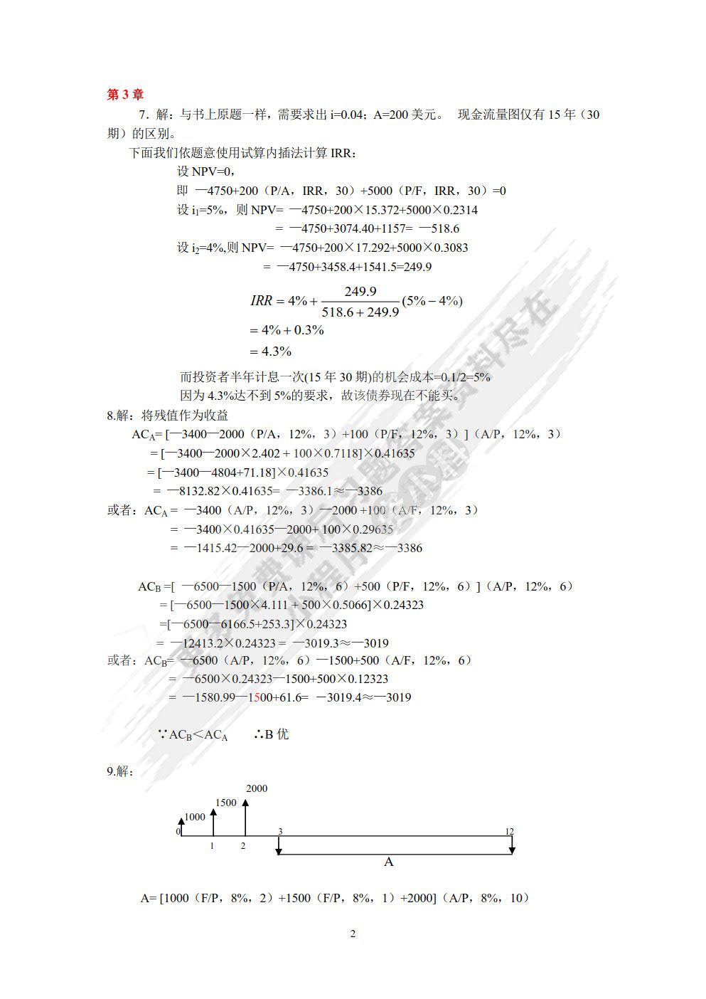 投资项目评价（第6版）