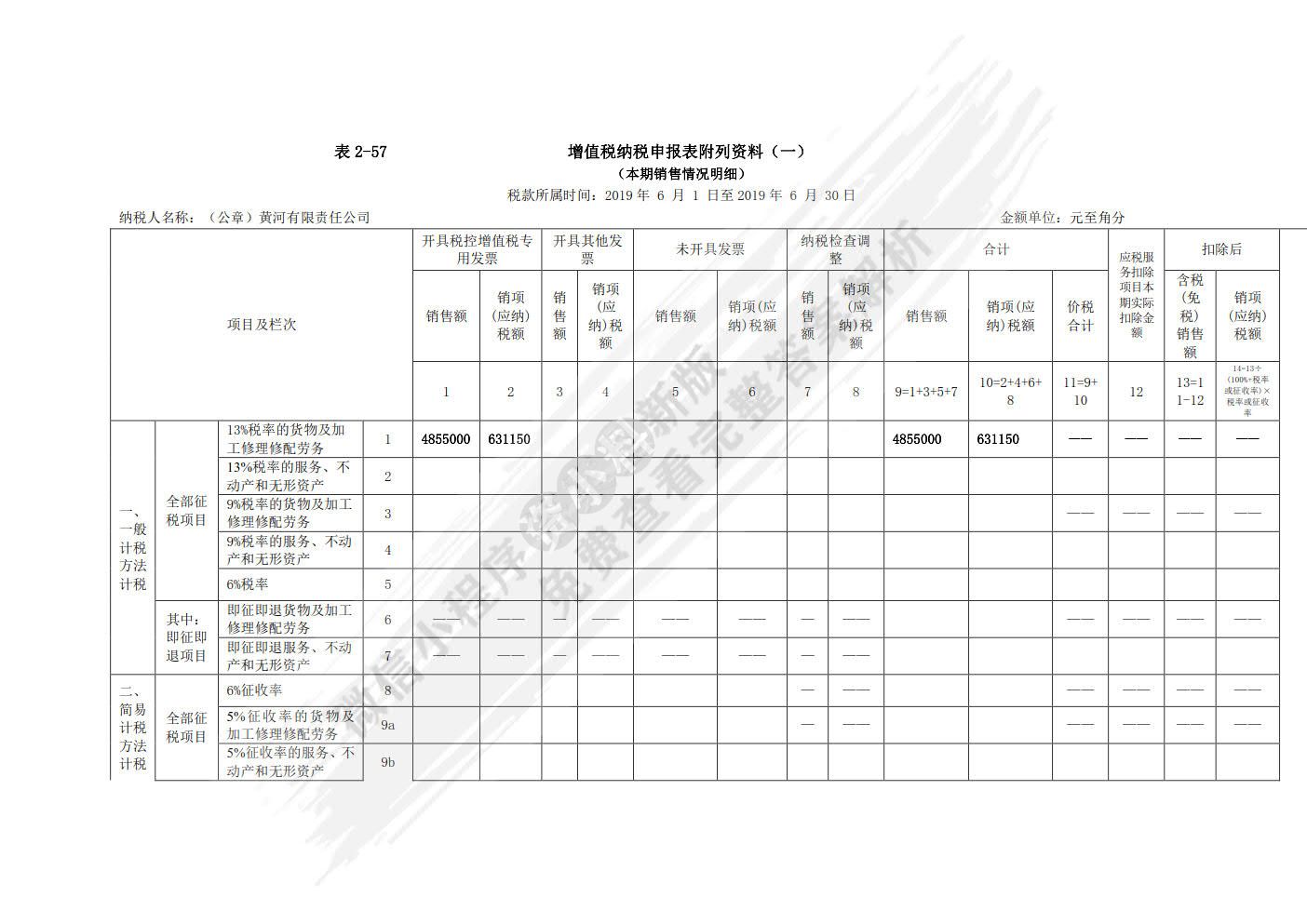 税费计算与申报全真实训（第四版）