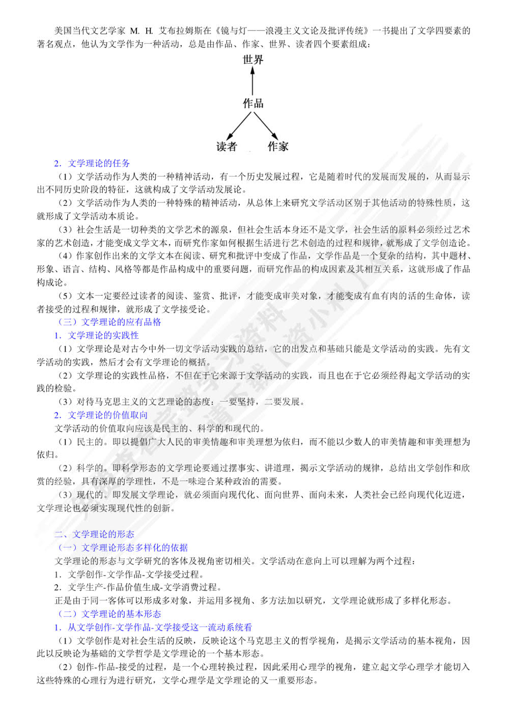 文学理论教程（第五版）