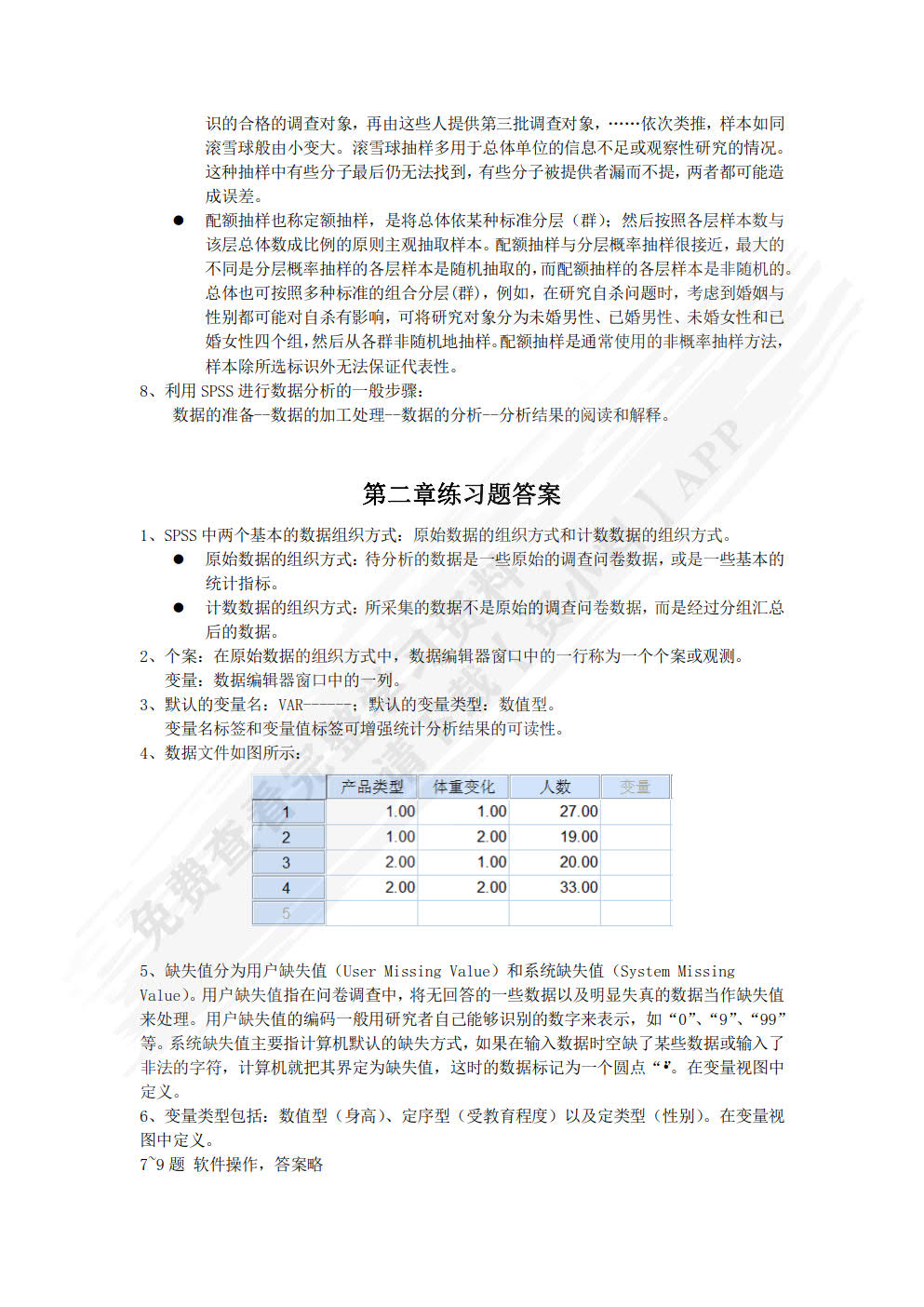 统计分析与SPSS的应用（第7版）