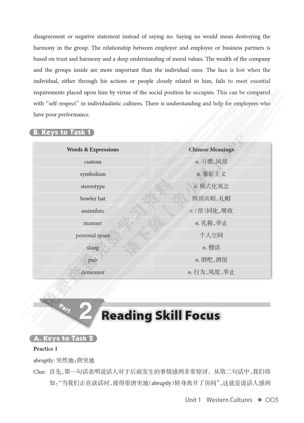 世纪商务英语阅读教程基础篇I（第八版）