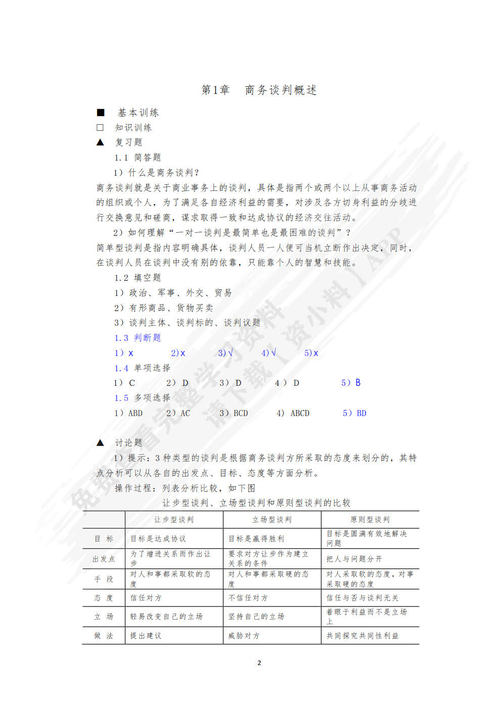 商务谈判(第七版)