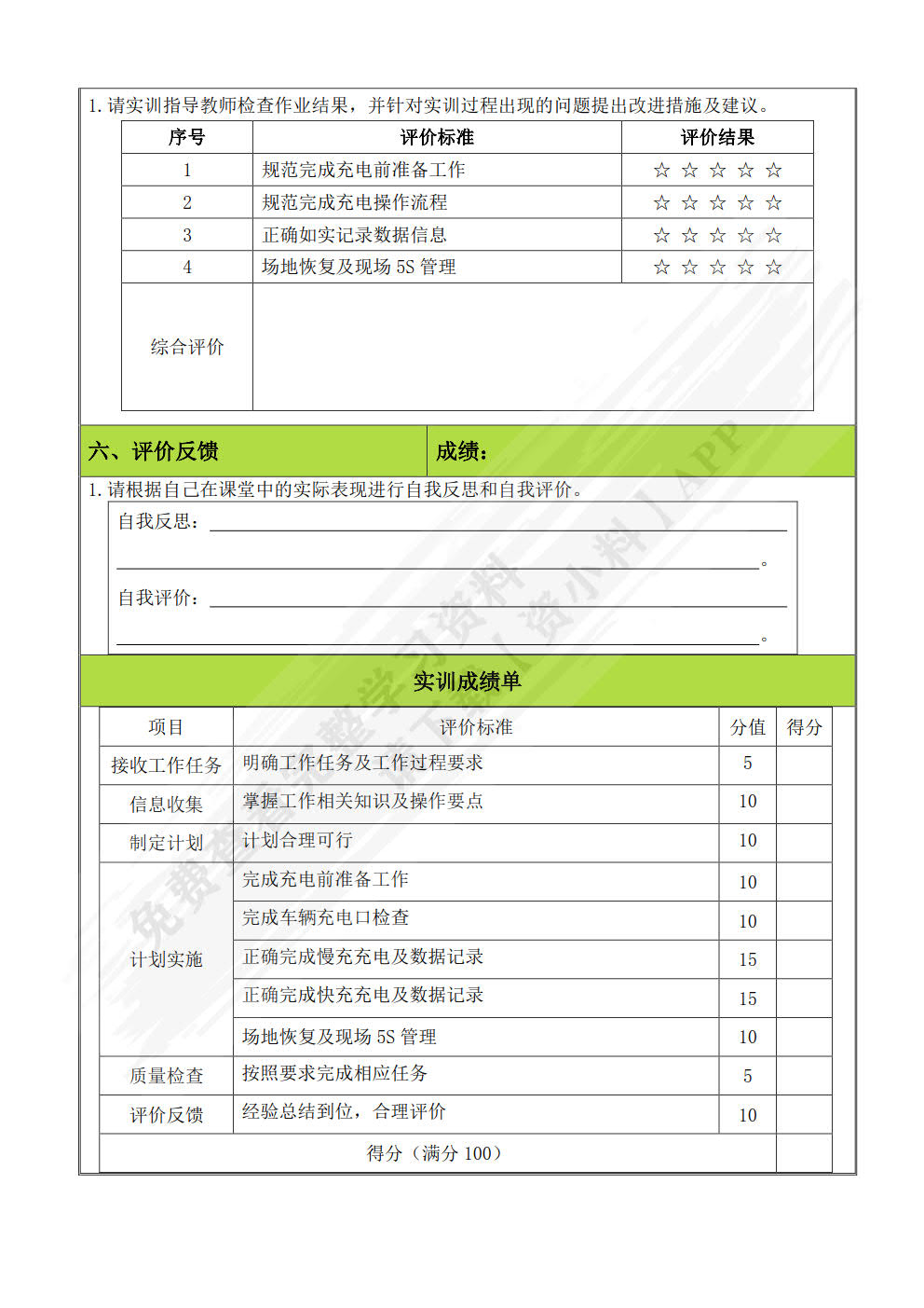 电动汽车使用与安全防护