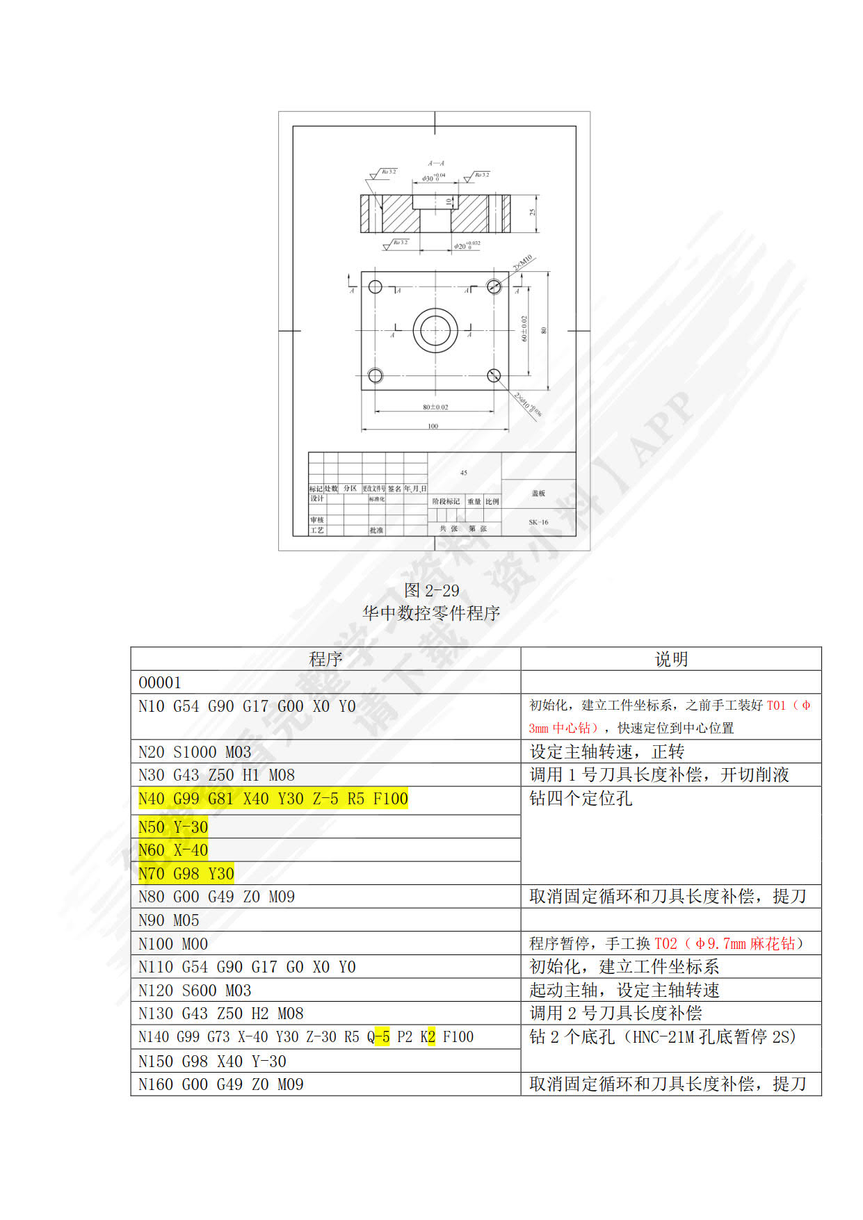 数控加工编程与操作  第3版  