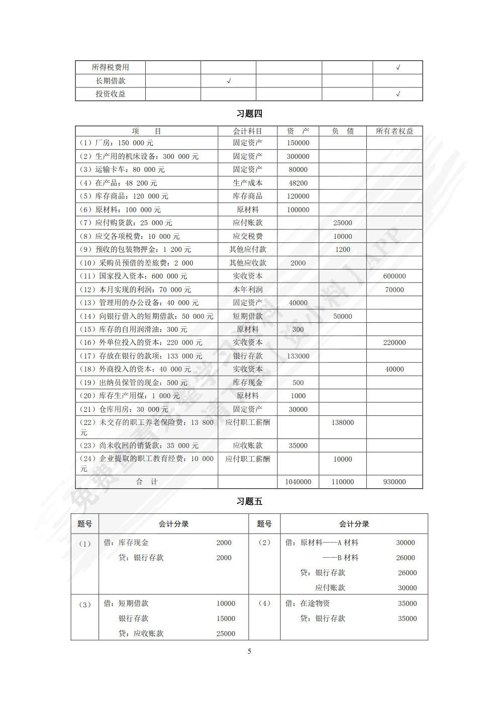 基础会计（附微课视频 第4版）