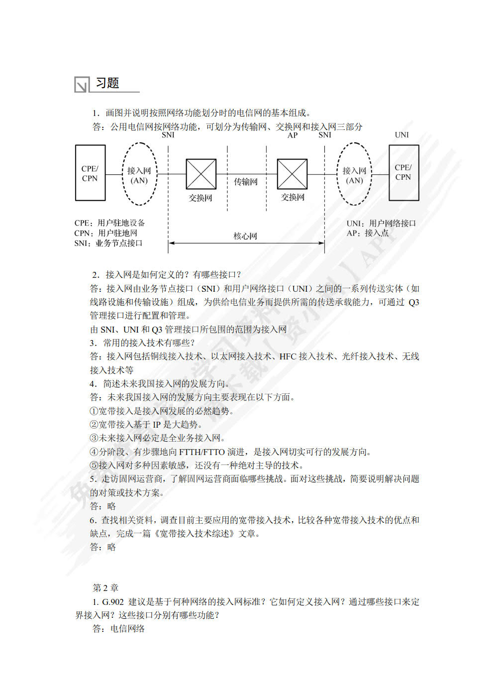 现代接入网技术