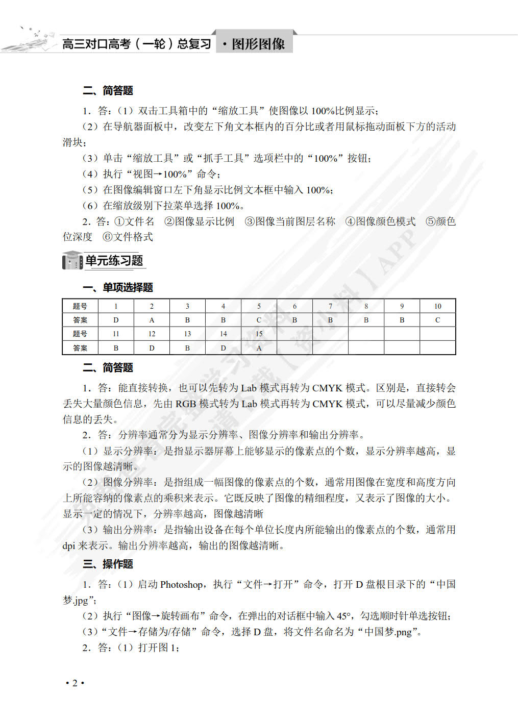 图形图像处理