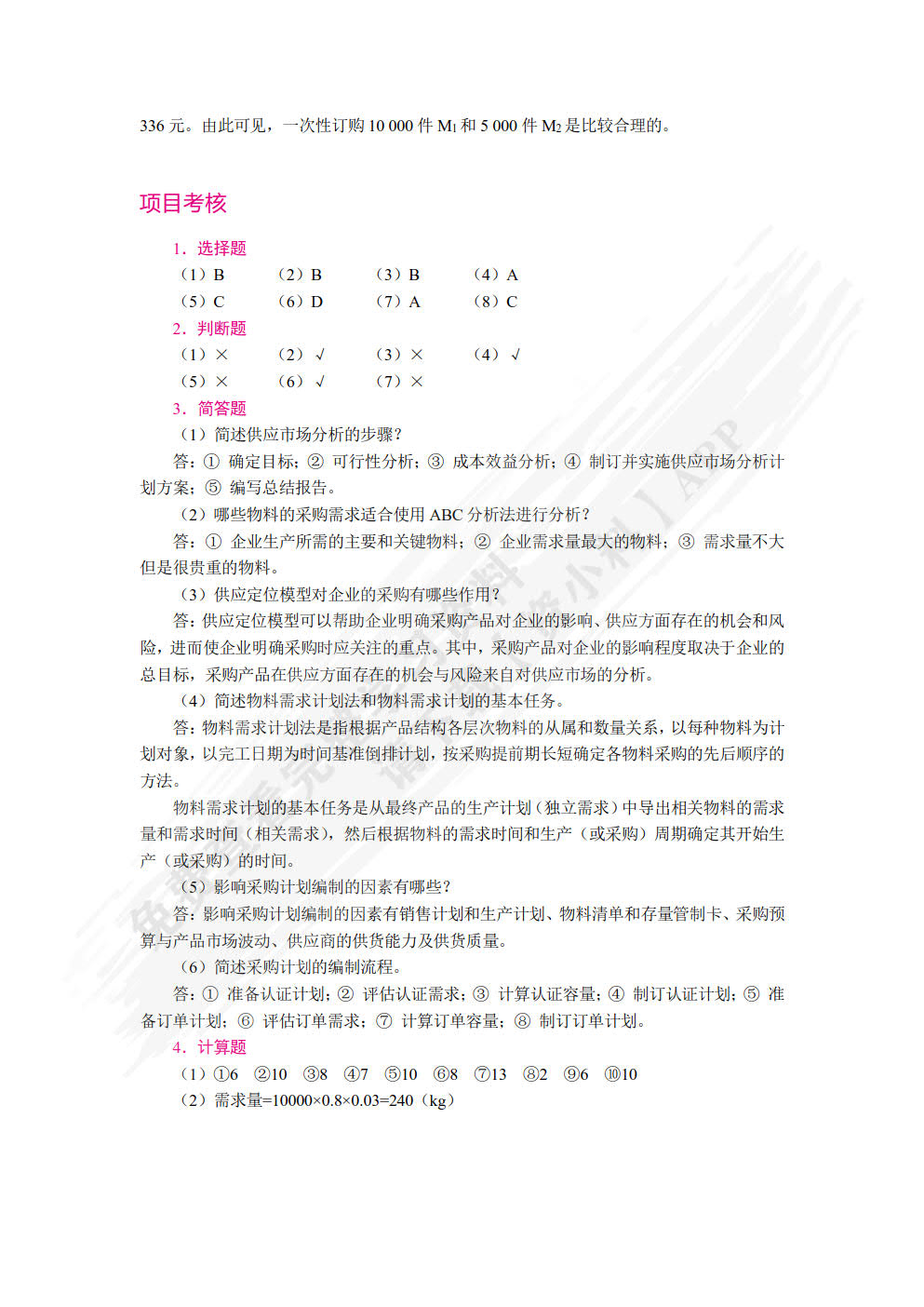 采购管理实务