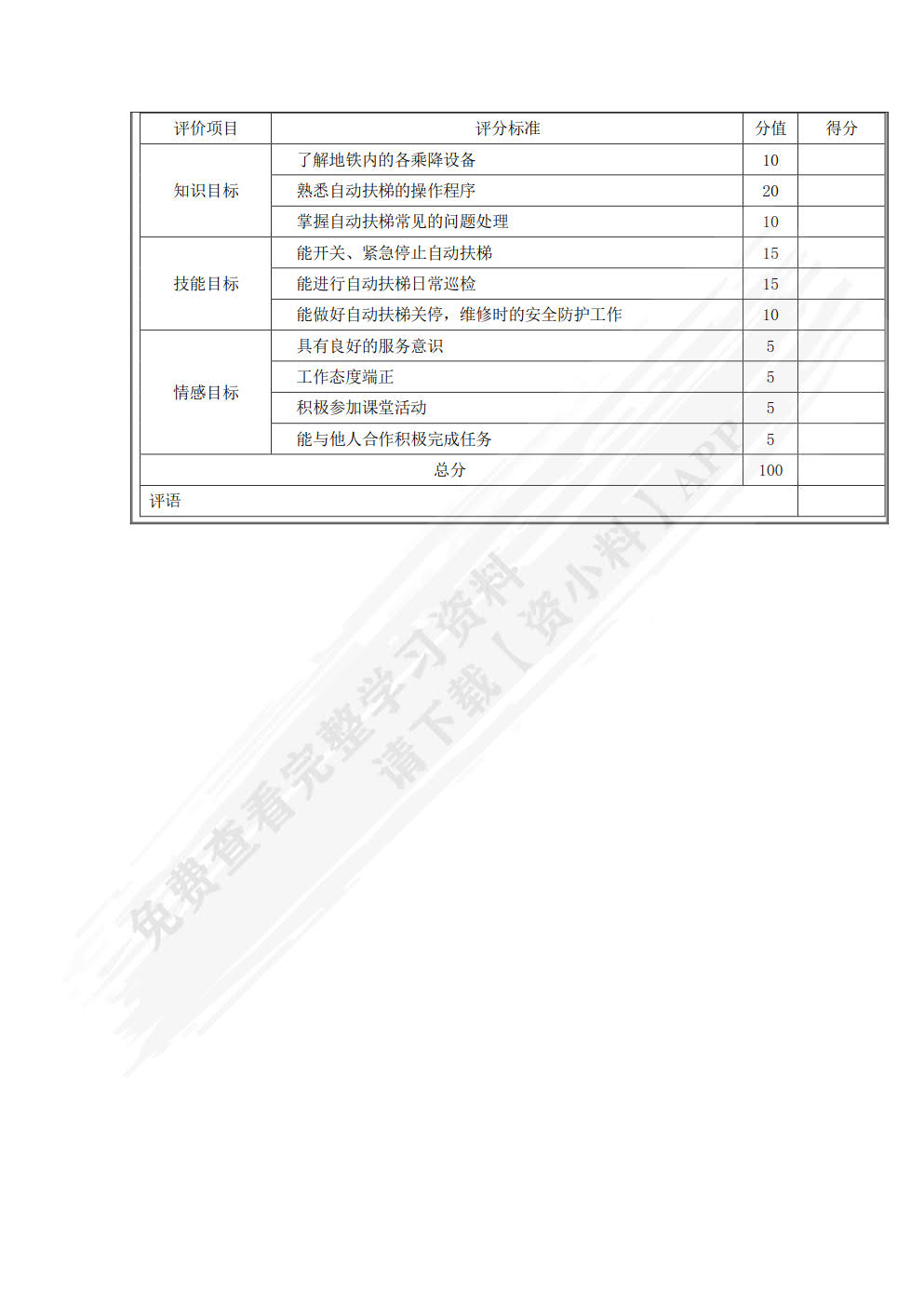 城市轨道交通客运服务（配实训工单）