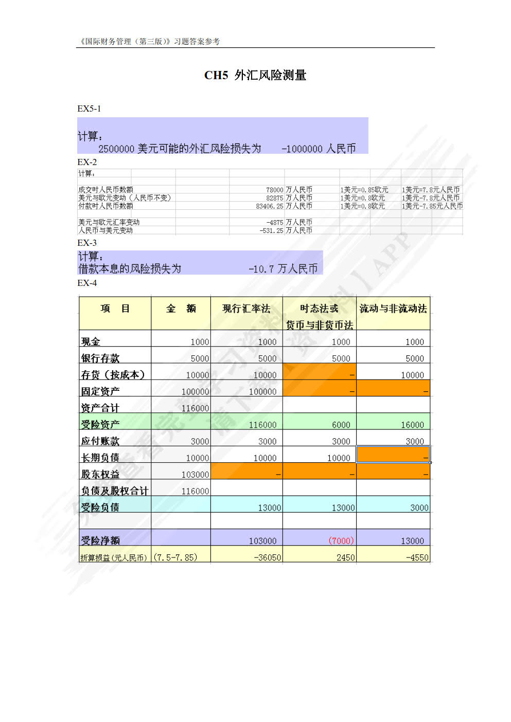 国际财务管理（第四版）