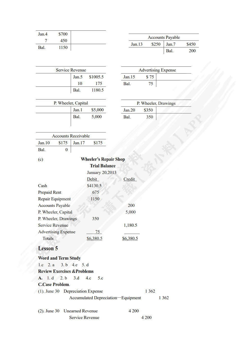 会计专业英语（第二版）