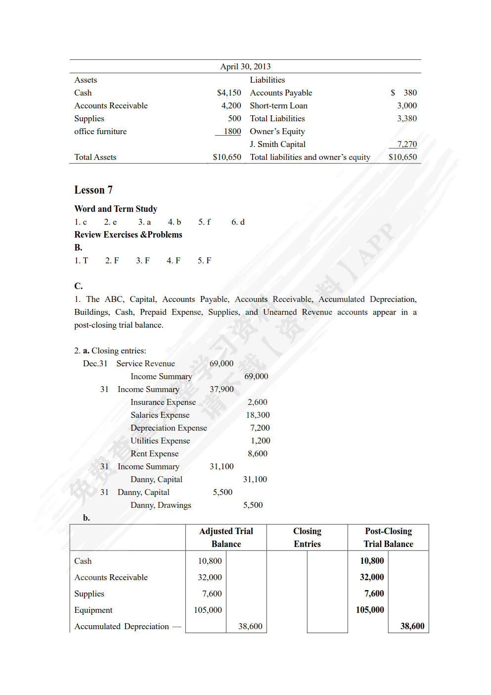 会计专业英语（第二版）