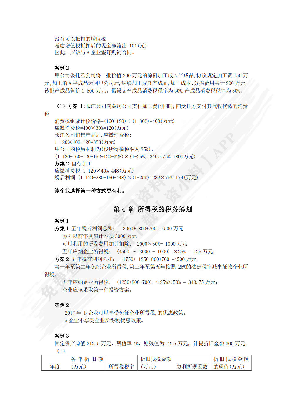 企业税务筹划理论与实务（第五版）