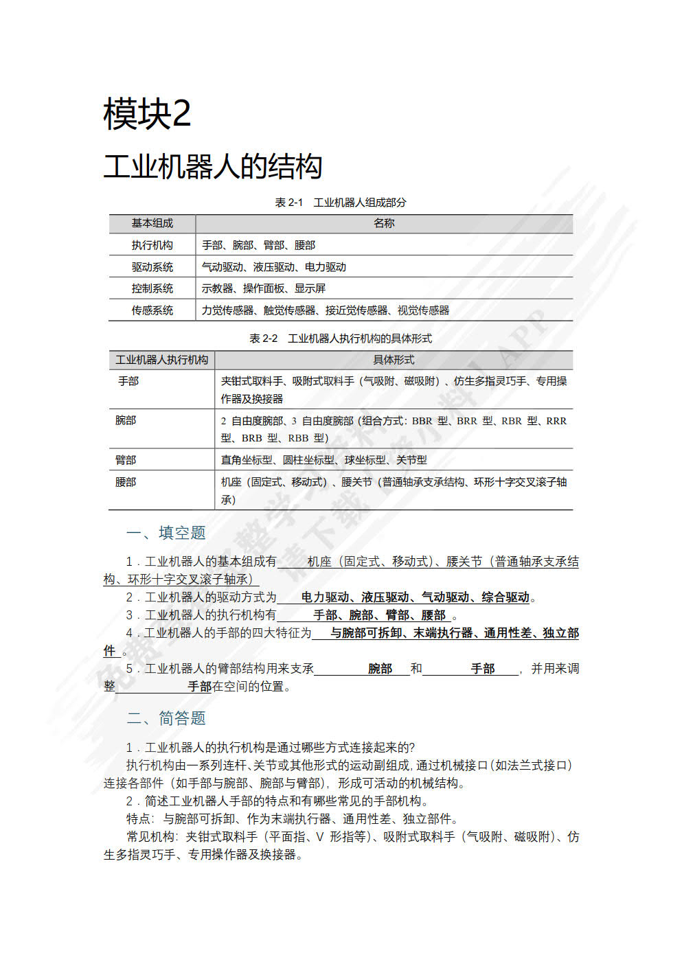 工业机器人技术基础（微课版）