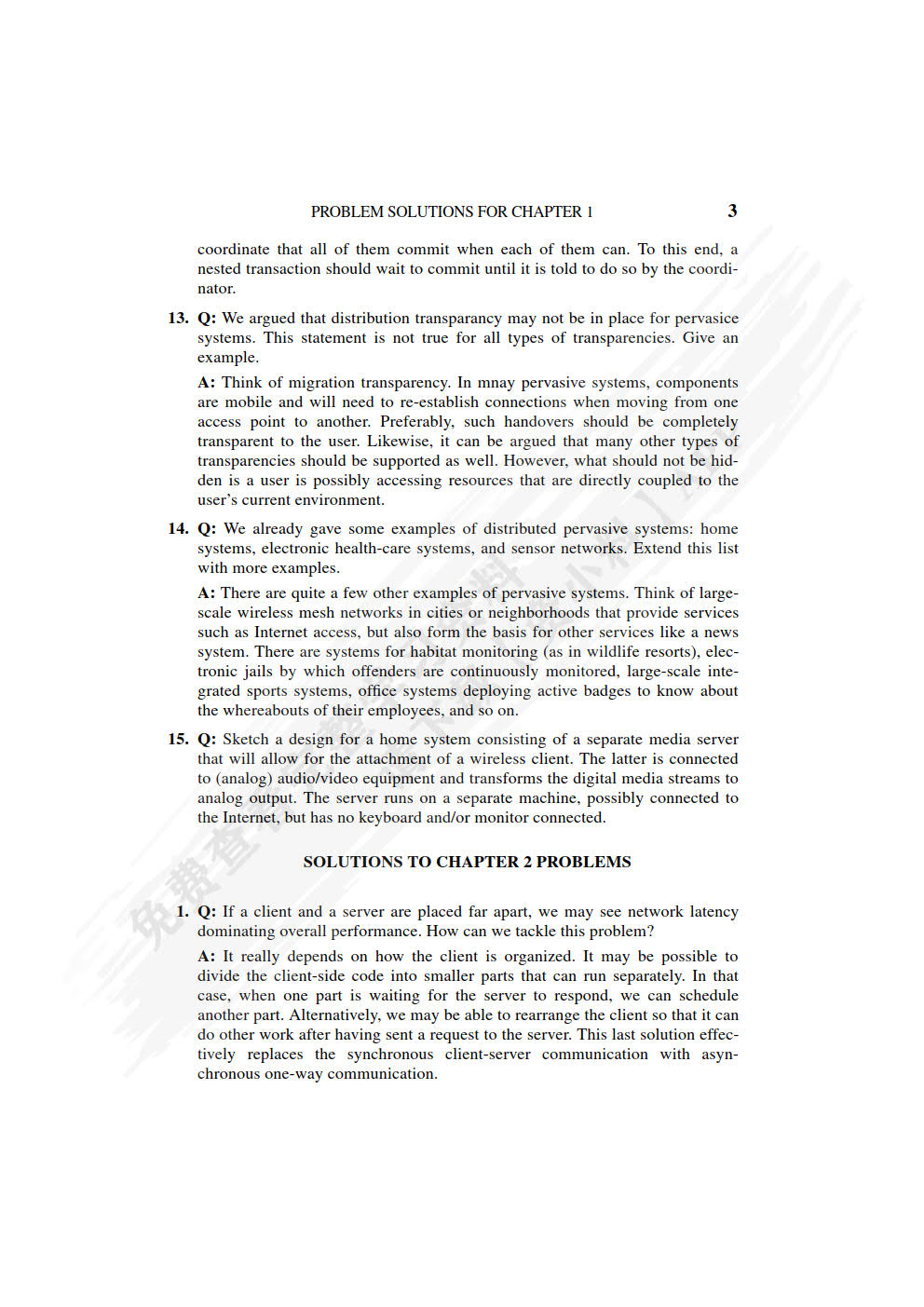 分布式系统原理与范型（第2版）