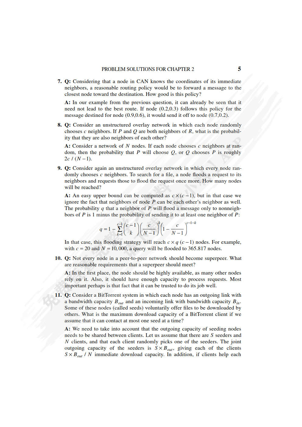 分布式系统原理与范型（第2版）