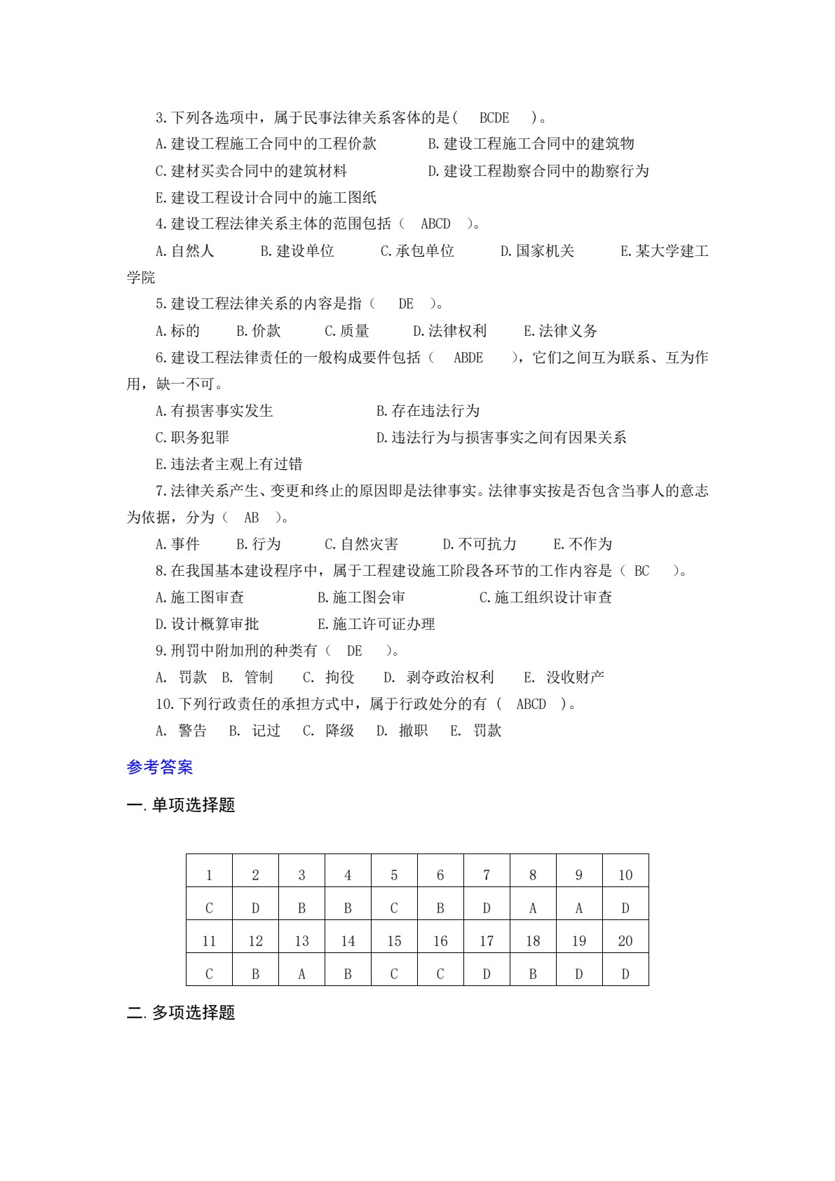 建设法规
