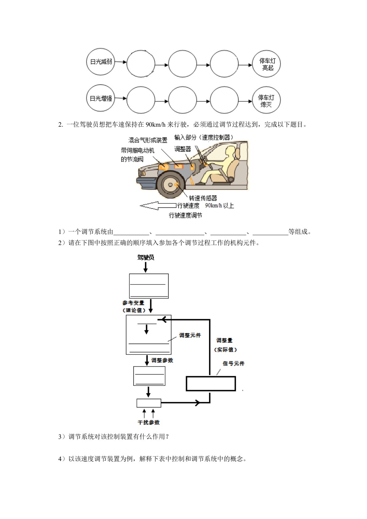 汽车控制系统构造与检修