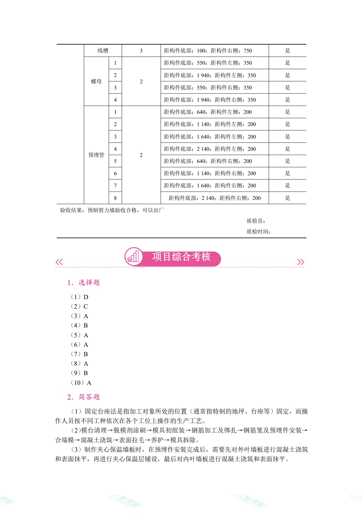 装配式建筑施工技术（双色）（含微课）
