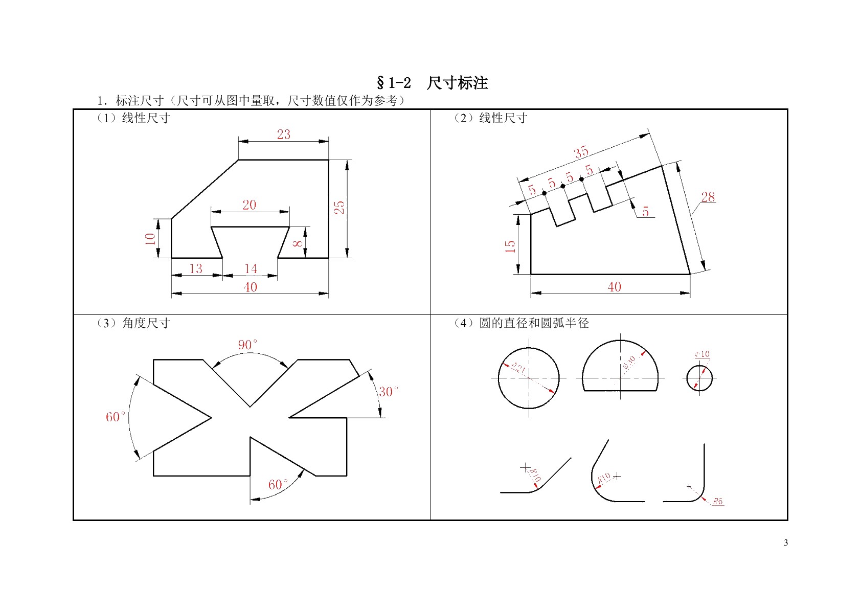 汽车机械识图习题册