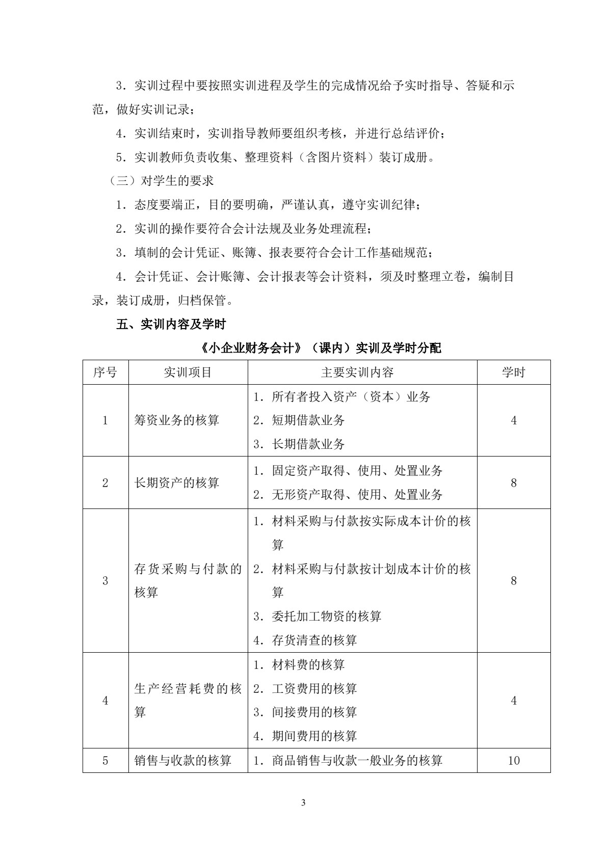 小企业财务会计同步练习与实训（第二版）