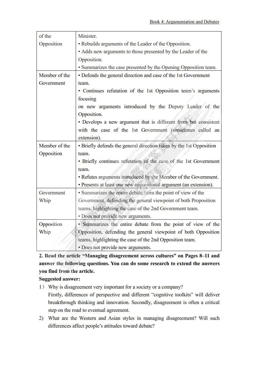 大学思辨英语教程 口语4