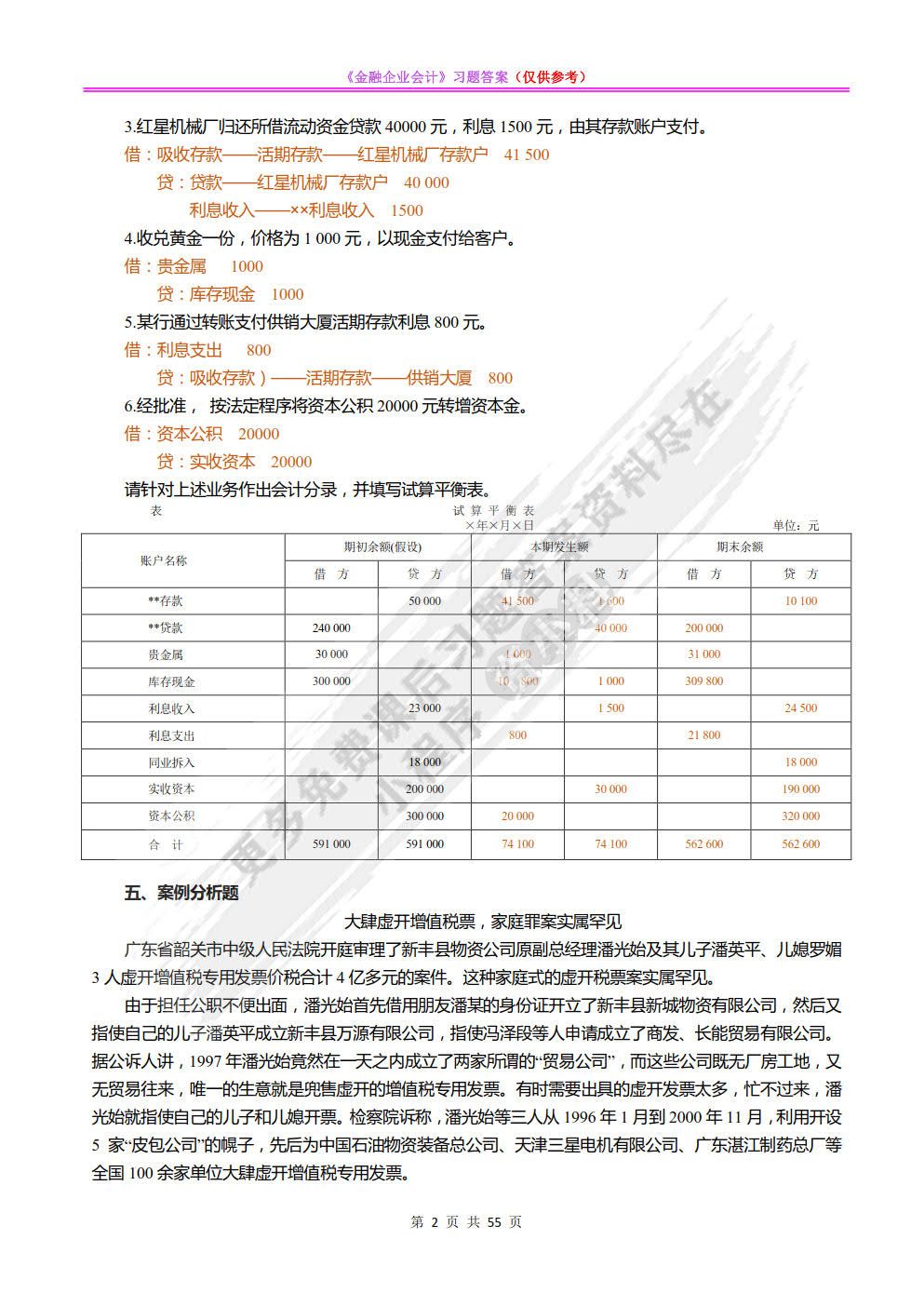 金融企业会计