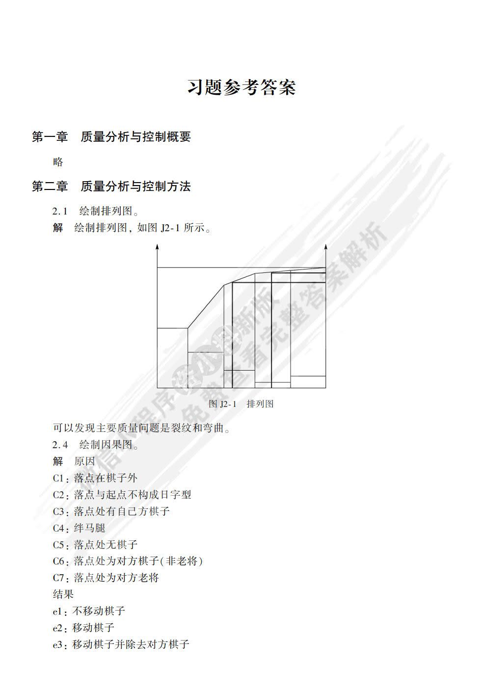 质量分析与质量控制