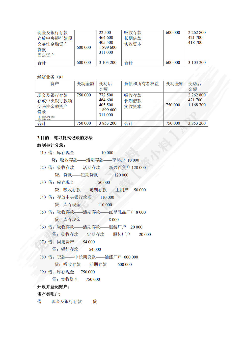 银行会计（第七版）