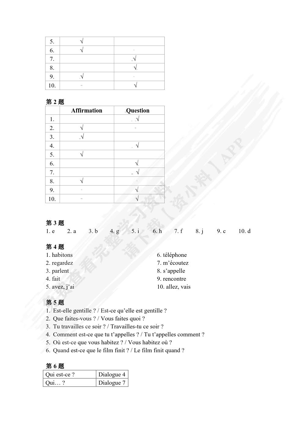 新经典法语(1)(学生用书)(第二版)