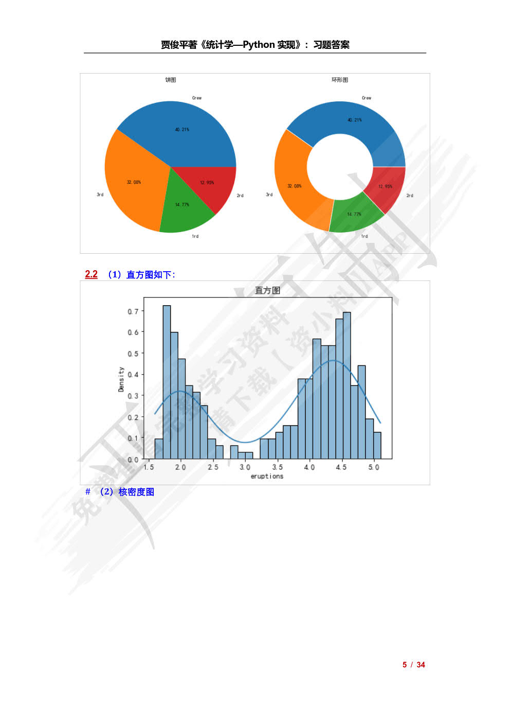 统计学Python实现