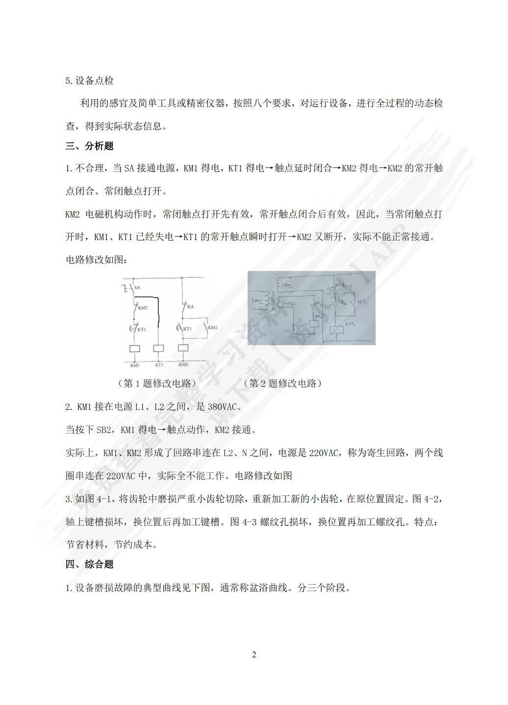 机电设备维护与管理