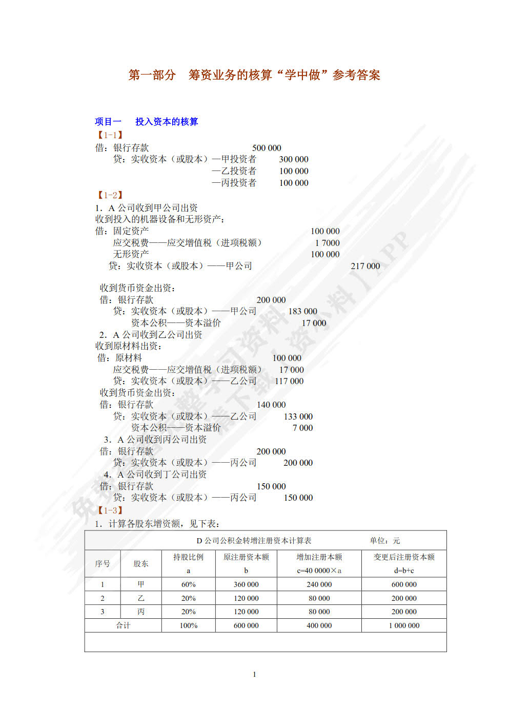 小企业财务会计